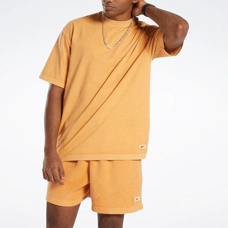 Reebok Classics Natural Dye T-Shirt Unisex Peach Velvet-1