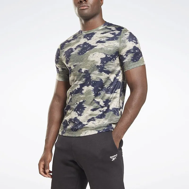 Reebok Training Camo T-Shirt Men's Hunter Green-2