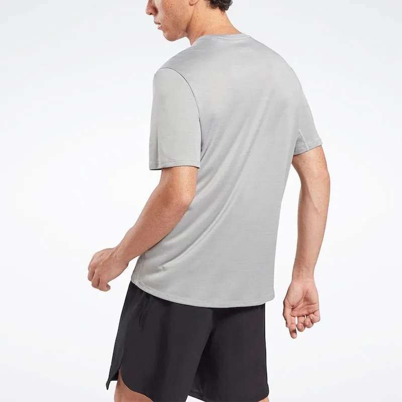 Reebok Mlange Athlete T-Shirt Men's Gray-3