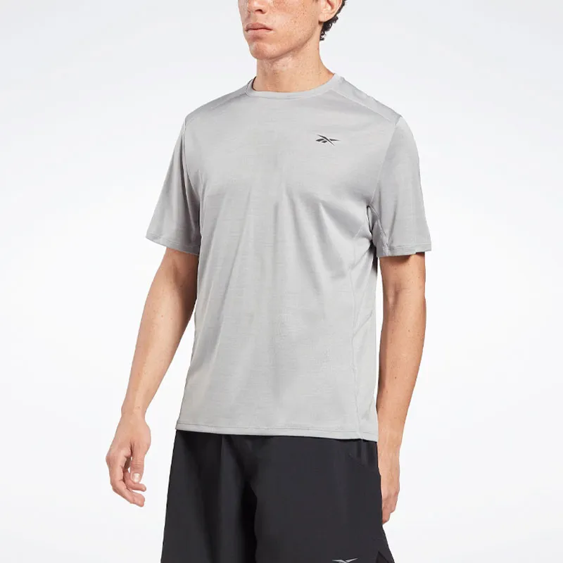 Reebok Mlange Athlete T-Shirt Men's Gray-2