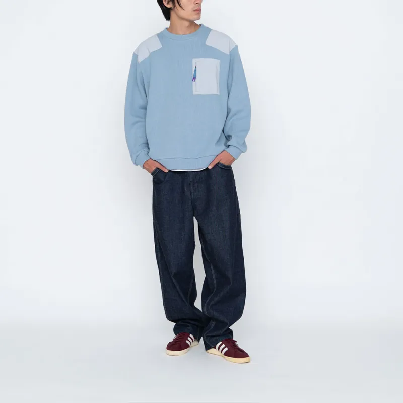 THE NORTH FACE PURPLE LABEL SS24 Knitwear Men's Sky Blue-1