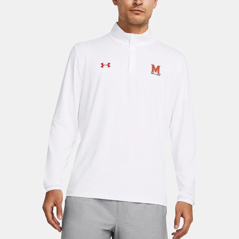 Under Armour University Of Maryland College Park T-Shirt Men's White-3