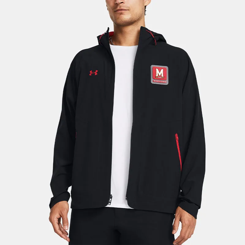 Under Armour University Of Maryland College Park Jackets Coats Men's Black-3