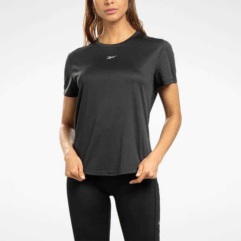 Reebok T Shirts Women's Black-1