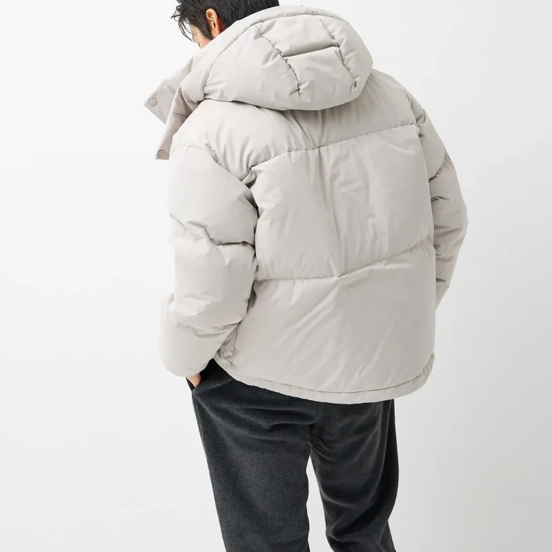 Columbia Down Jacket Men's Light Gray-5