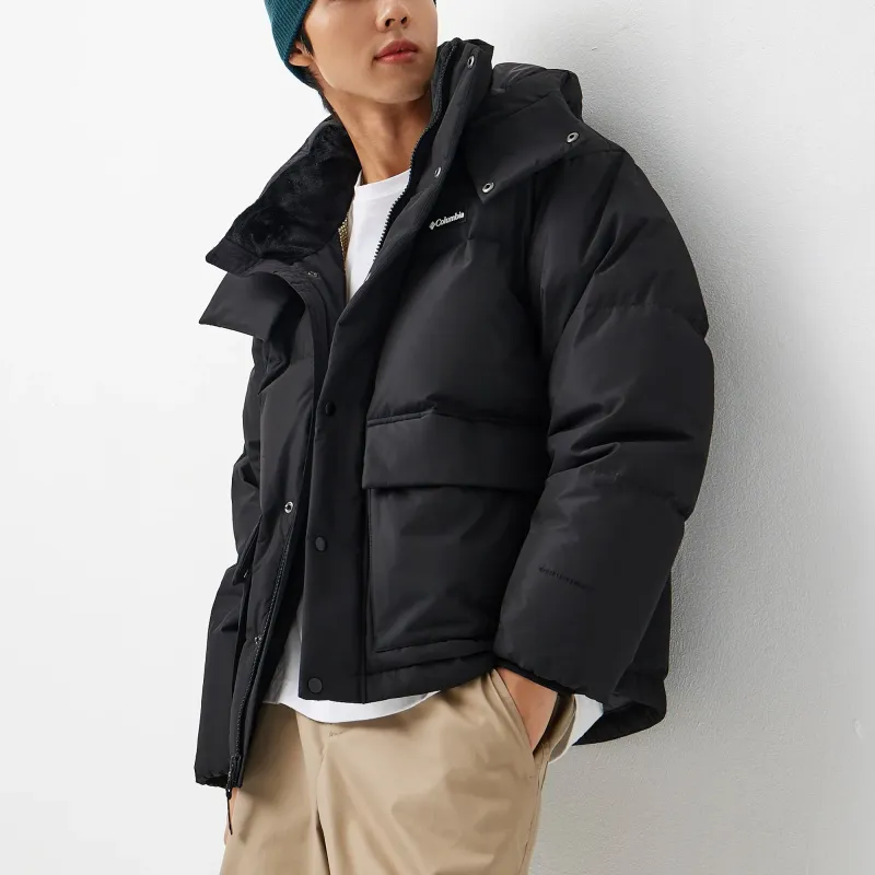 Columbia Down Jacket Men's Black-5