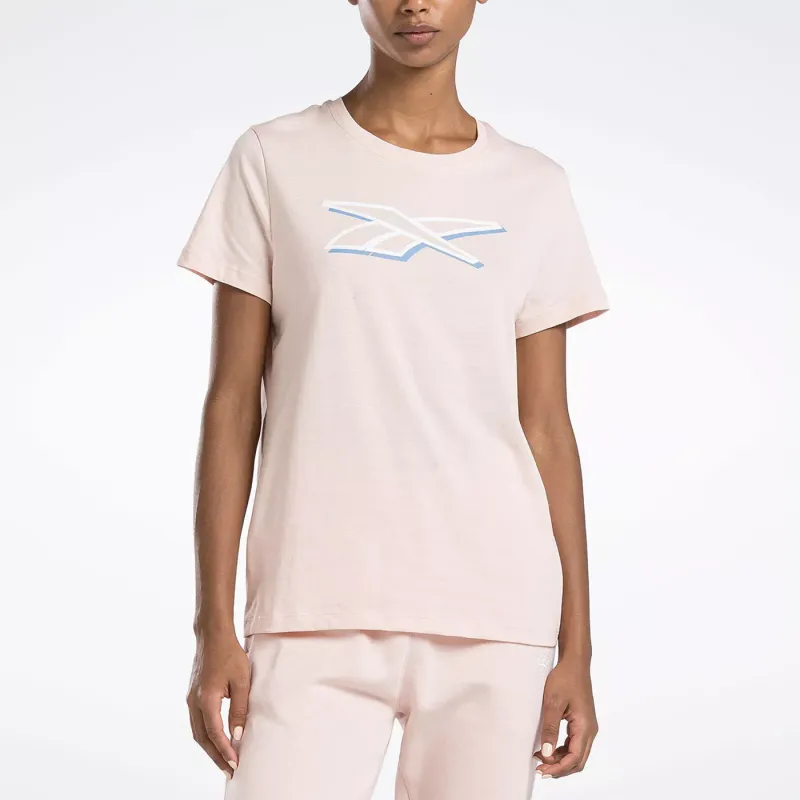 Reebok VECTOR GRAPHIC TEE T-Shirt Women's Pink-2