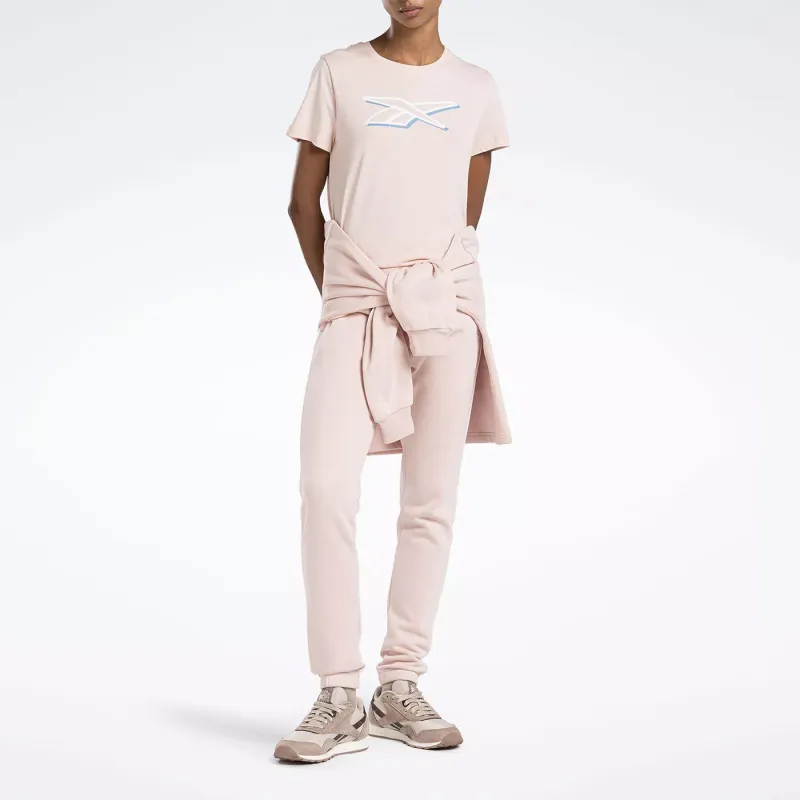 Reebok VECTOR GRAPHIC TEE T-Shirt Women's Pink-1