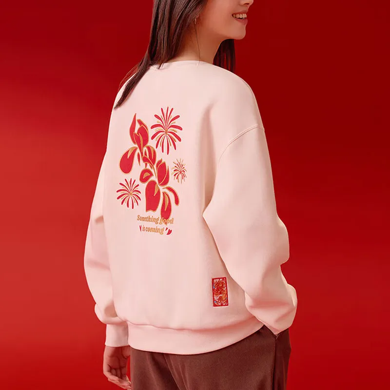 Anta Life Collection Sweatshirt Women's Corn White-2