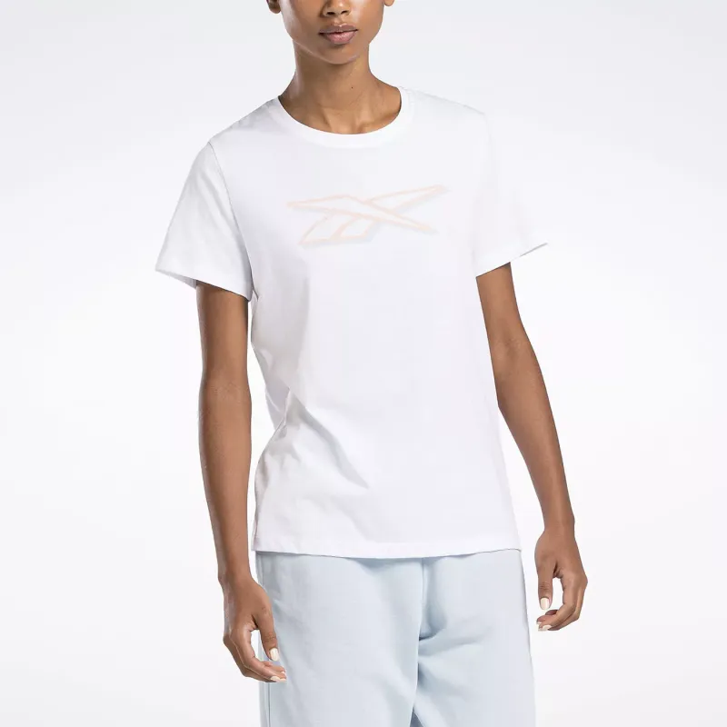 Reebok VECTOR GRAPHIC TEE T-Shirt Women's White-2
