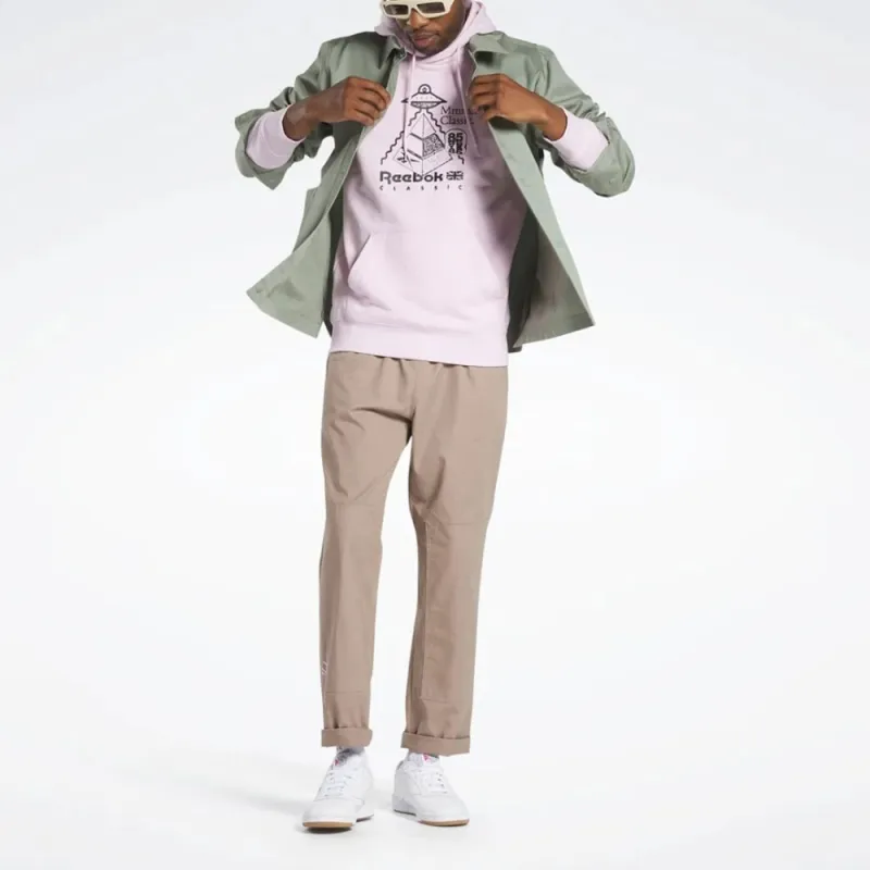 Reebok CL SKATE HOODIE Sweatshirt Unisex Pink-2