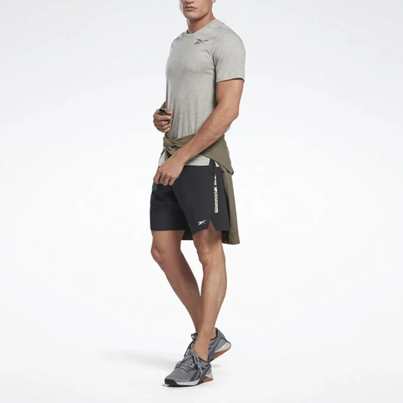 Reebok TS SPEEDWICK GRAPHIC TEE T-Shirt Men's Gray-1