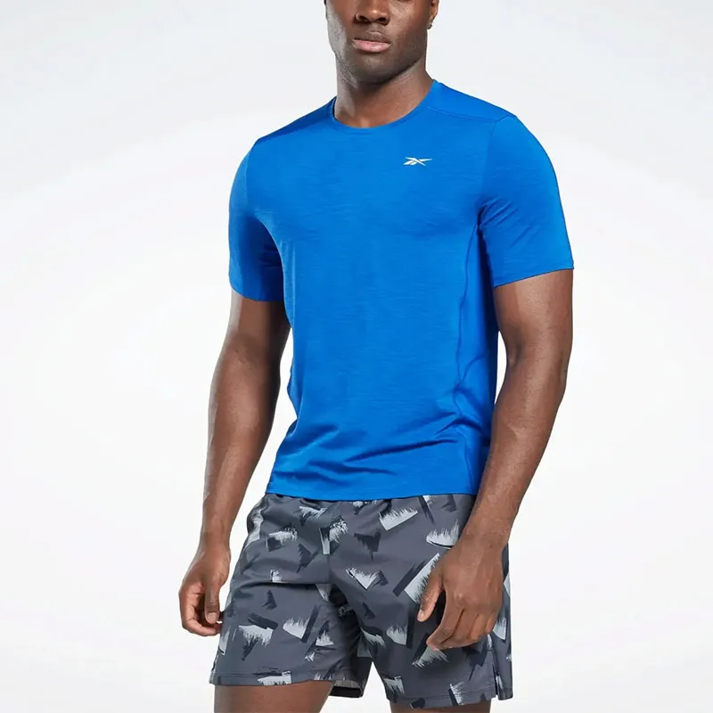 Reebok TS AC SOLID ATHLETE TEE T-Shirt Men's Blue-2