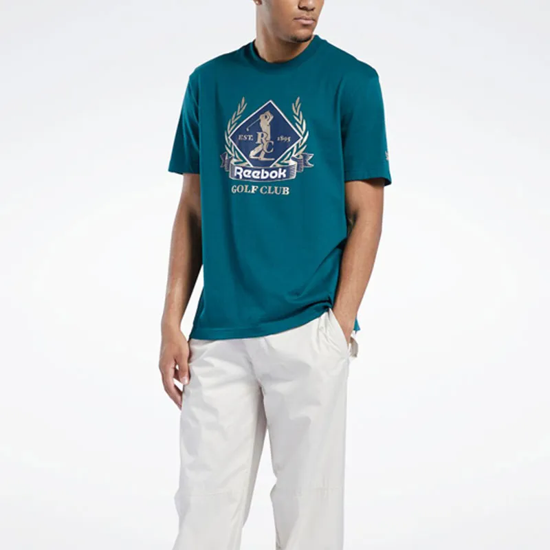 Reebok Cl Ts Golf Graphic Tee T-Shirt Unisex Pine Wood Green-3