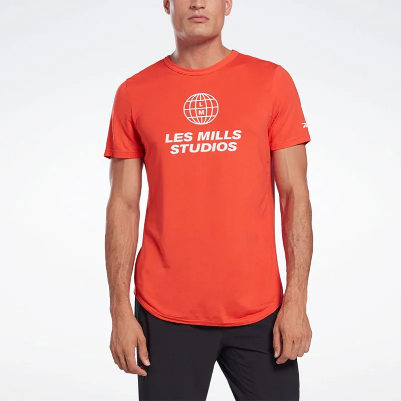 Reebok T-Shirts Men Red-2