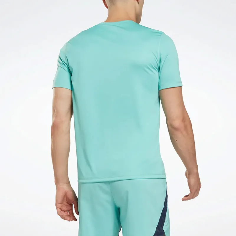 Reebok CYCLED Collection RE BASIC SS TEE T-Shirt Men's Blue-3