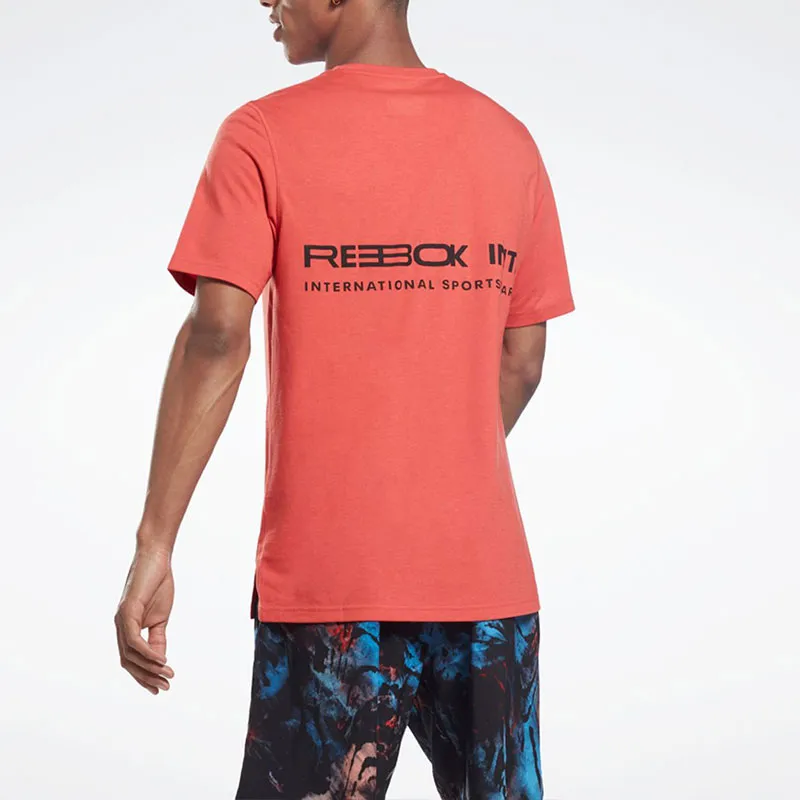 Reebok T-Shirts Men Rose Pink-3