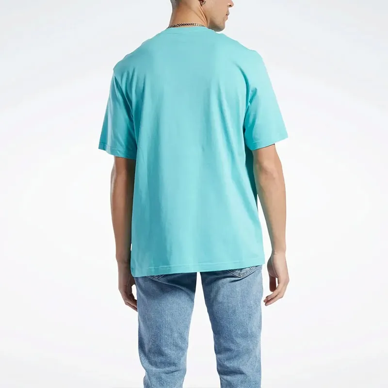 Reebok GS SPECTATOR SPORT VIBE T T-Shirt Unisex Cyan-3