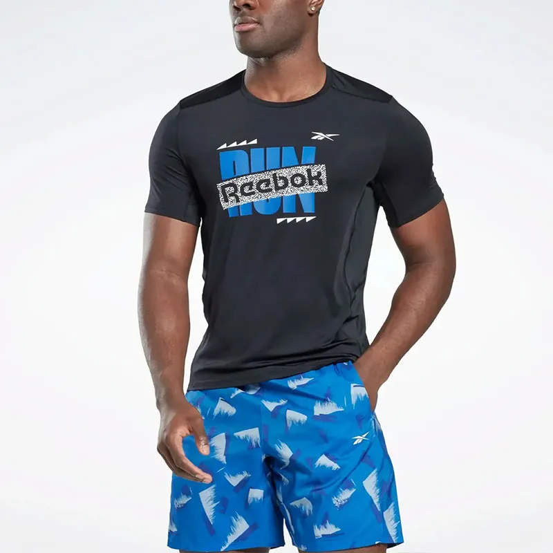 Reebok TSR SS AC ATHLETE TEE T-Shirt Men's Black-1