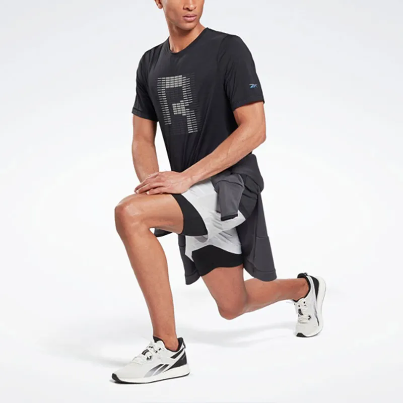 Reebok Tsr Ss Ac Graphic Tee T-Shirt Men's Black-2