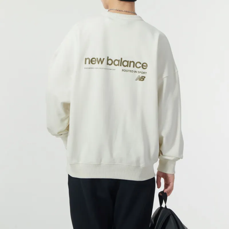 New Balance Sweatshirt Men's Khaki-3