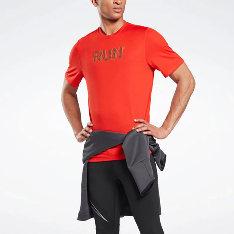 Reebok T-Shirts Men Red-2