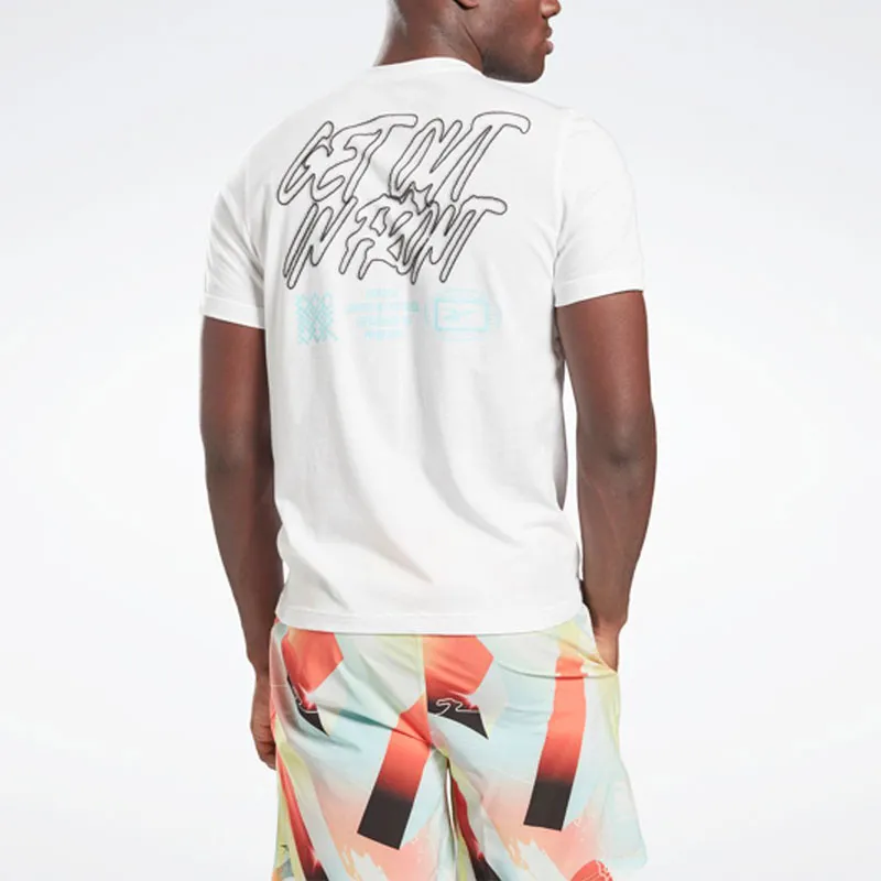 Reebok Retro Vector Tee T-Shirt Men's White-3