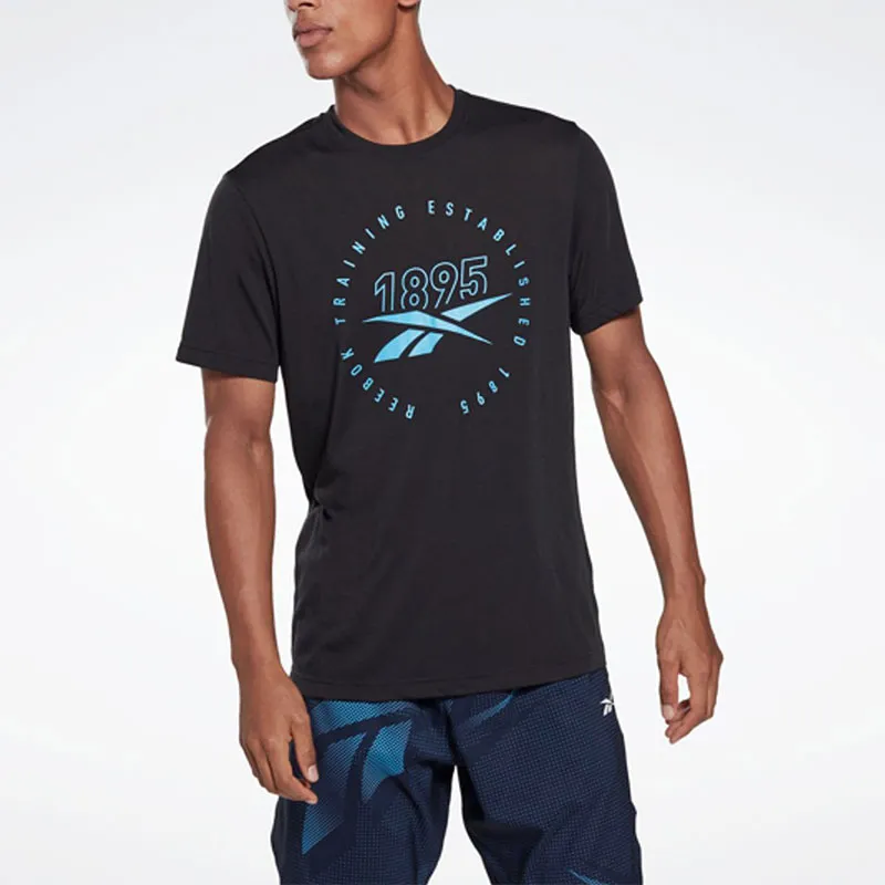 Reebok Gs Training Speedwick Tee T-Shirt Men's Black-3