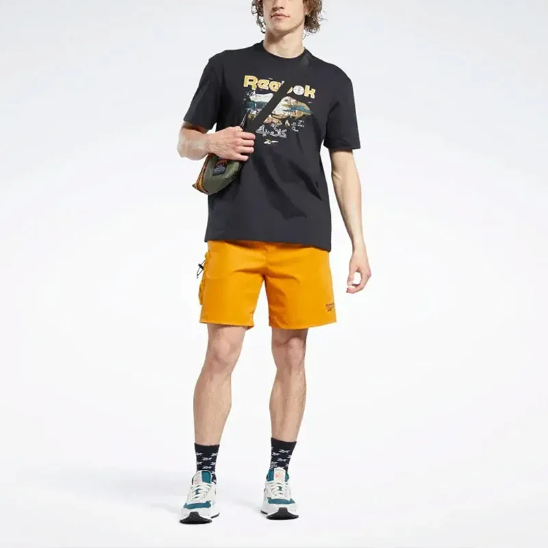 Reebok Cl Intl Tee South T-Shirt Unisex Black-3