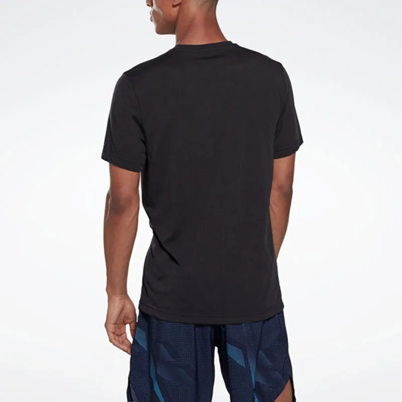 Reebok Gs Training Speedwick Tee T-Shirt Men's Black-4