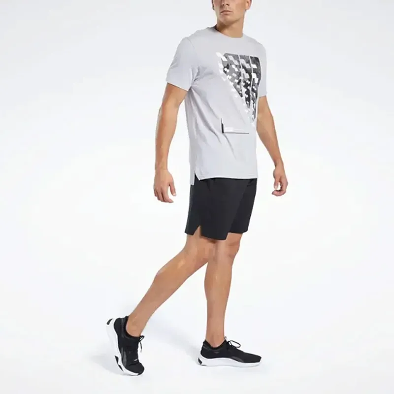Reebok TS ACTIVCHILL+COTTON SS T-Shirt Men's Gray-2