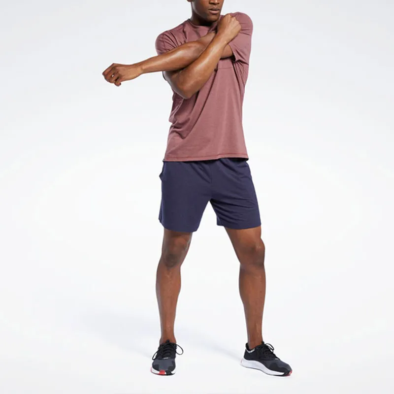 Reebok Lm Ss Pocket Tee T-Shirt Men's Red-5