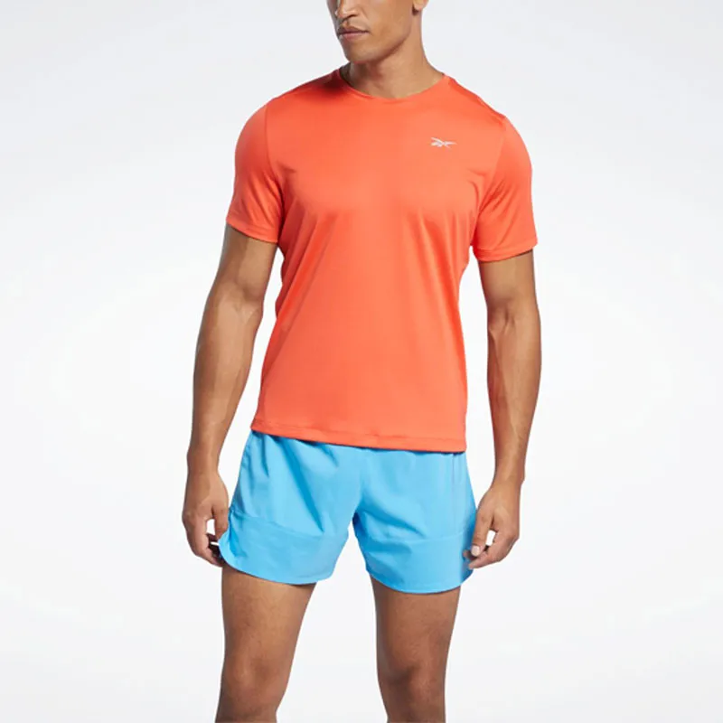 Reebok Re Basic Ss Tee T-Shirt Men's Orange-3