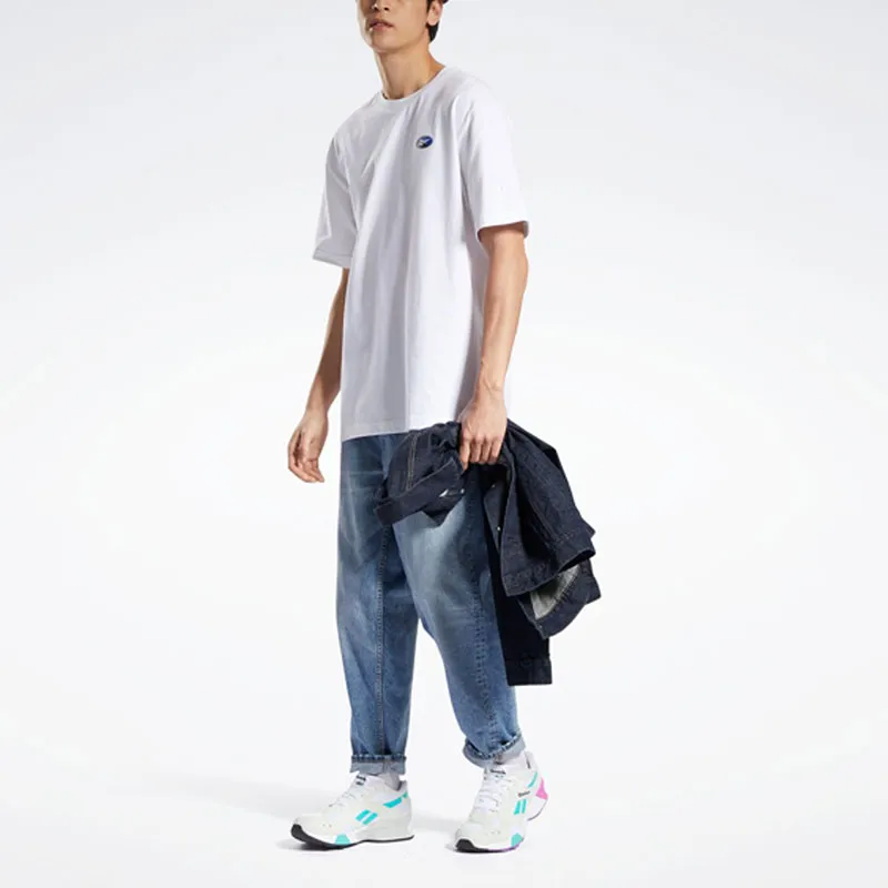 Reebok Cl Prf Ss Tee1 T-Shirt Unisex White-1