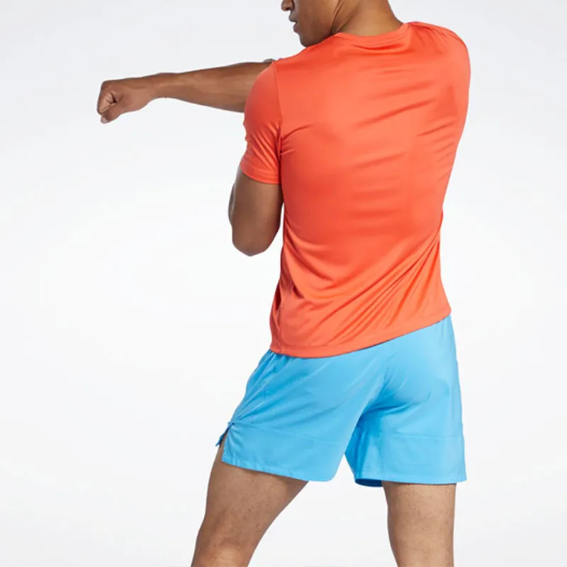 Reebok Re Basic Ss Tee T-Shirt Men's Orange-4