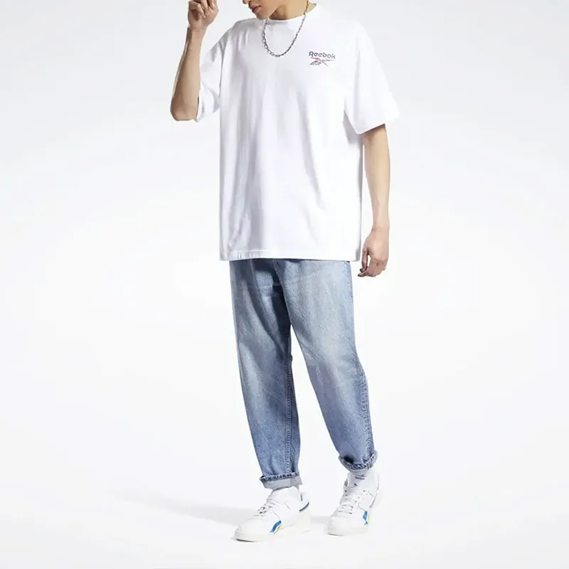 Reebok Cl Prf Ss Tee2 T-Shirt Unisex White-2