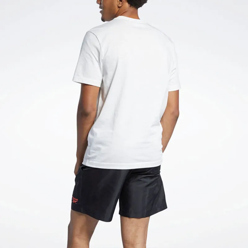 Reebok Cl Sr Graphic Tee T-Shirt Unisex White-3
