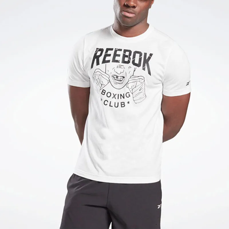 Reebok Reebok Boxing Club Tee T-Shirt Unisex White-1