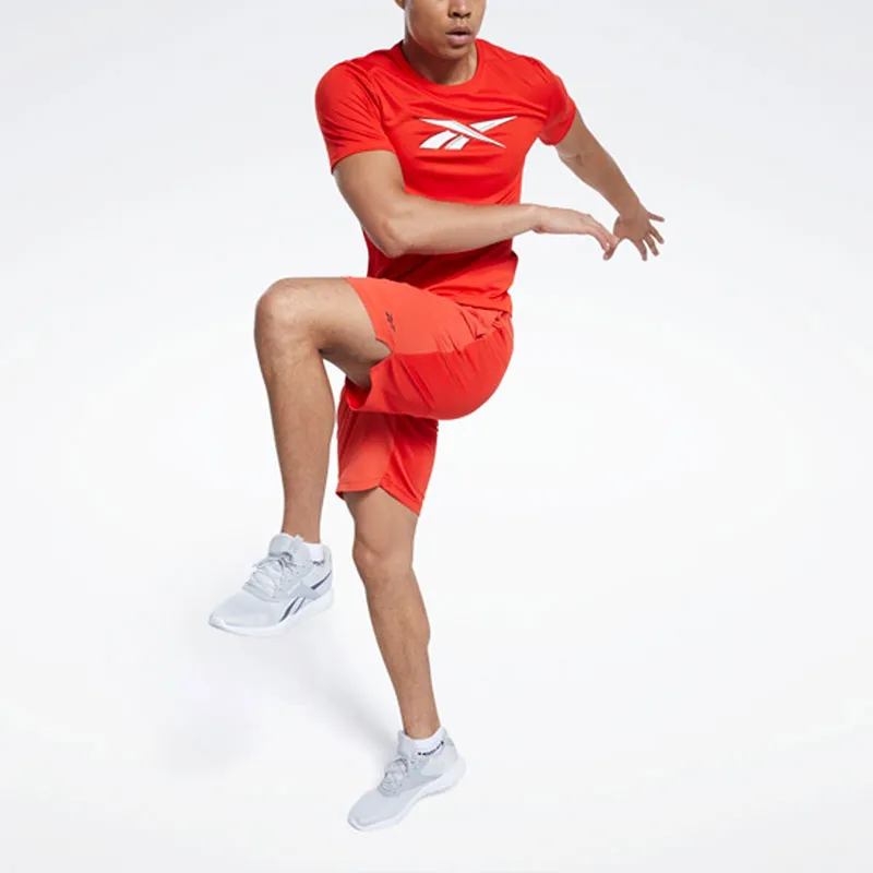 Reebok Wor Poly Graphic Ss Tee T-Shirt Men's Red-2