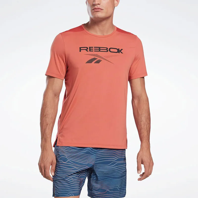 Reebok T-Shirt Men's Brier Red Stone-2