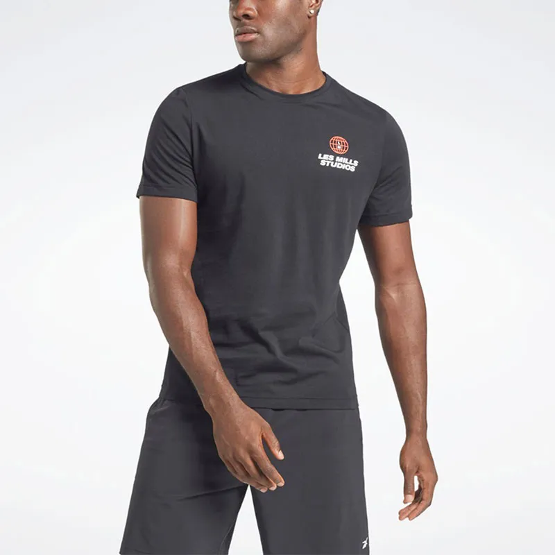 Reebok LM BodyPump Graphic Tee T-Shirt Men's Black-2