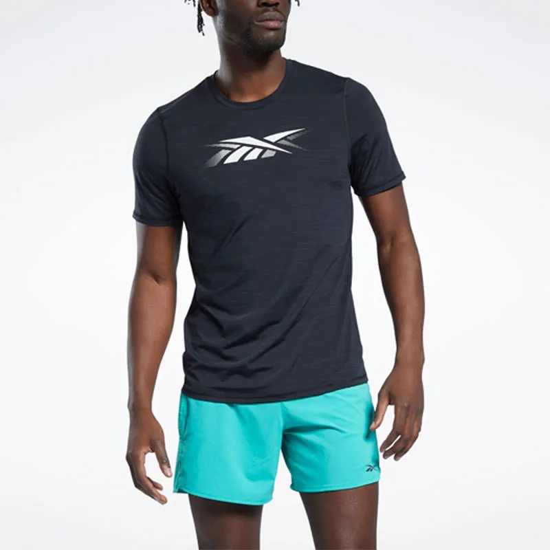 Reebok Tsr Ss Ac Graphic Tee T-Shirt Men's Black-4