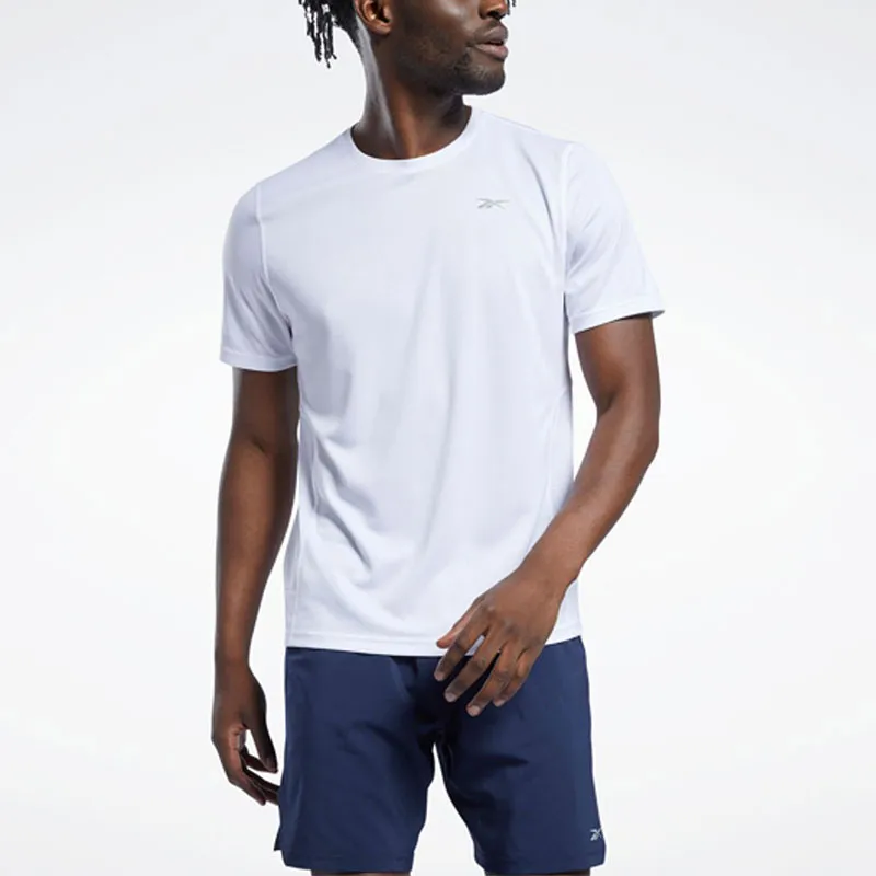 Reebok Re Ss Speedwick Tee T-Shirt Men's White-3