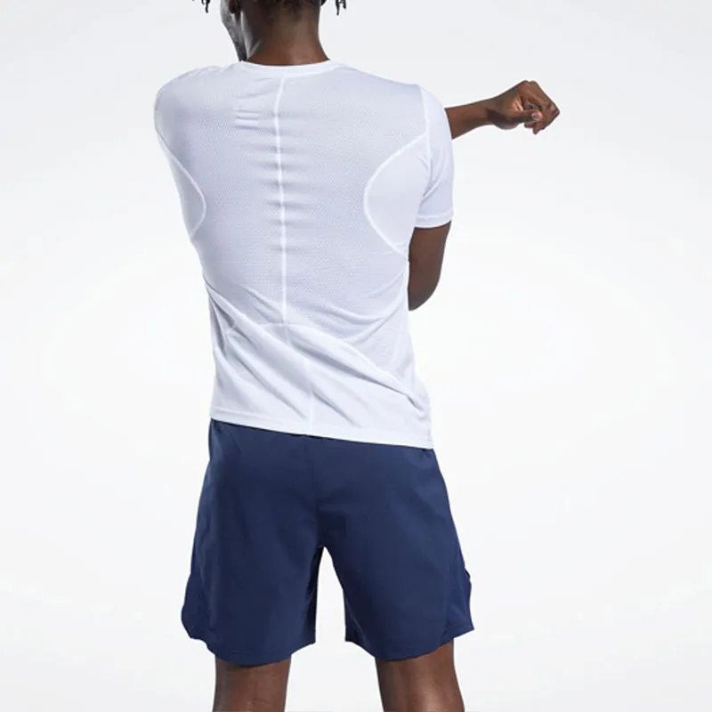 Reebok Re Ss Speedwick Tee T-Shirt Men's White-4
