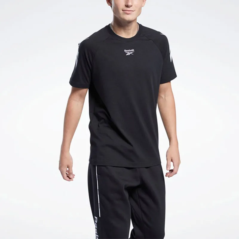 Reebok Cl F Twin Vector Tee T-Shirt Men's Black-5