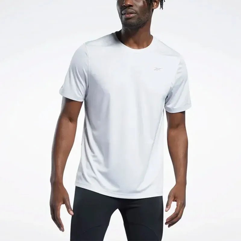 Reebok Re Basic Ss Tee T-Shirt Men's Gray-2