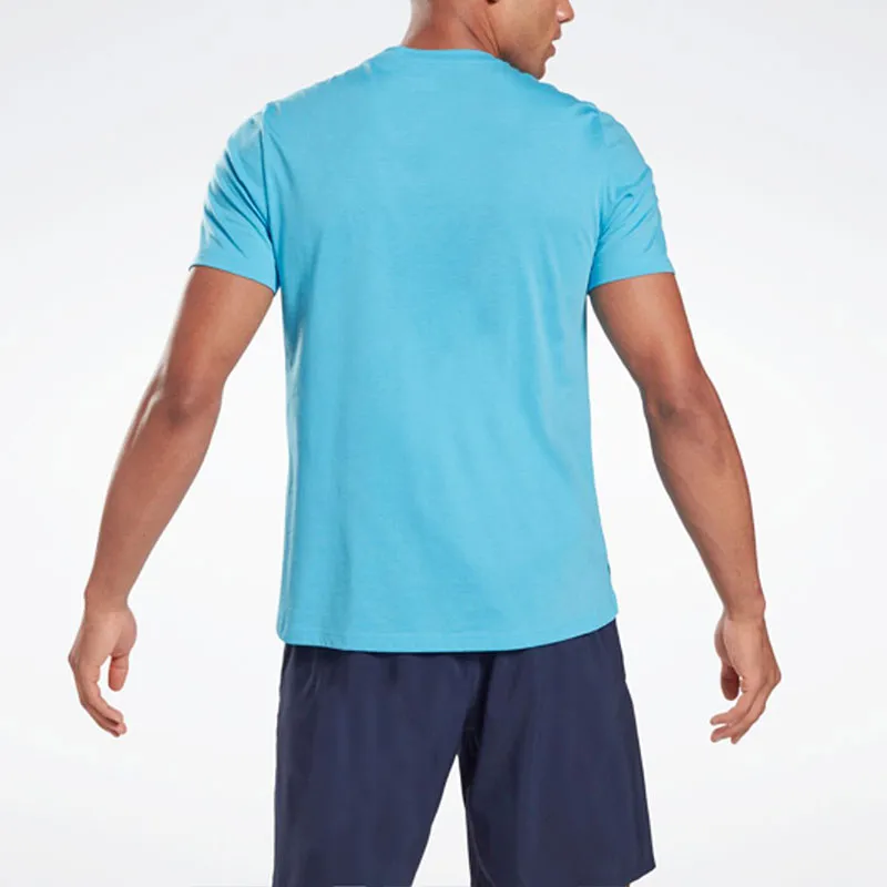 Reebok Ts Speedwick Move Tee Q1 T-Shirt Men's Blue-3