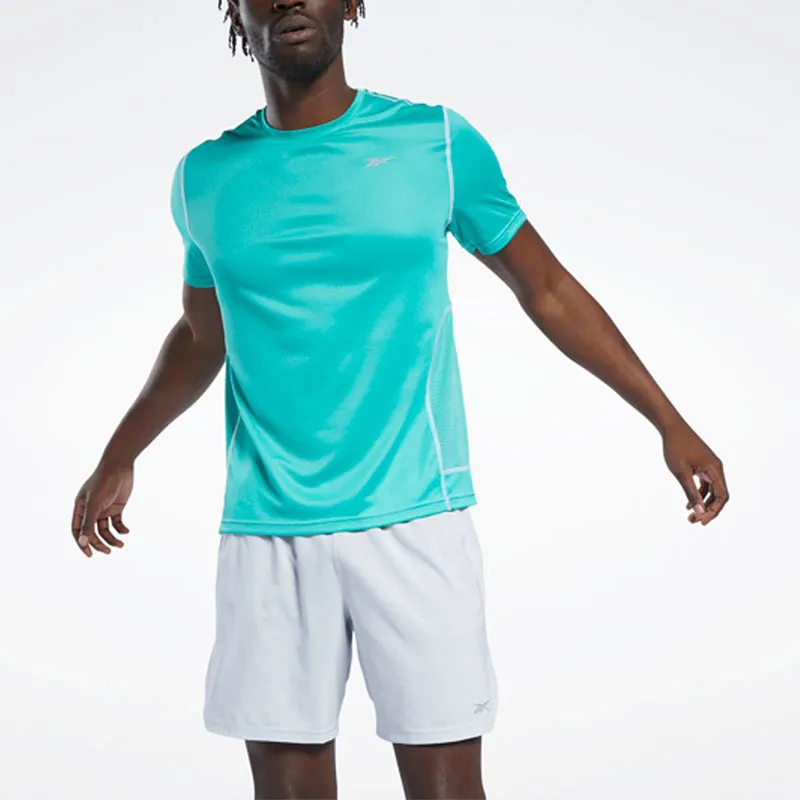 Reebok Re Ss Speedwick Tee T-Shirt Men's Blue-3