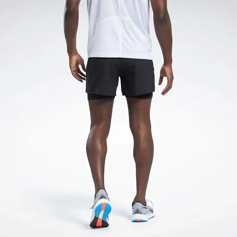Reebok Tsr Epic 2-In-1 Short Sports Shorts Men's Black-4