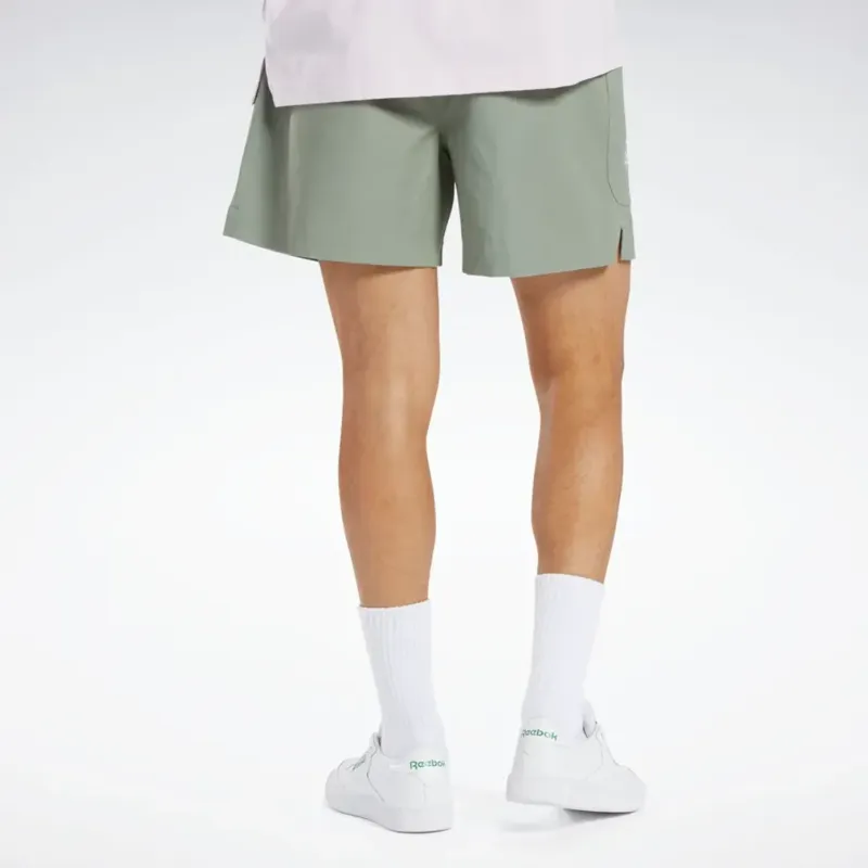 Reebok CLASSICS SKATEBOARD SHORTS Casual Shorts Men's Gray-4